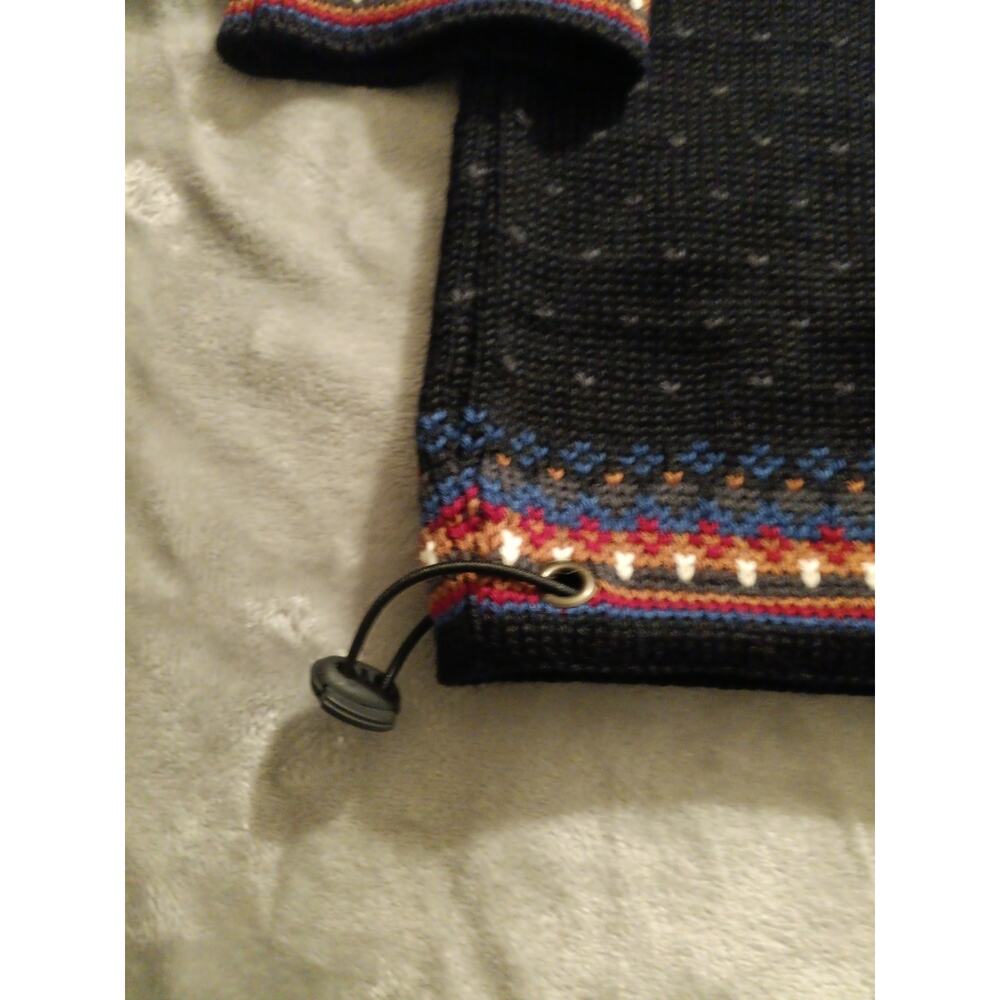 VTG Dale of Norway Norge 2000 Wool Quarter Zip Sweater Men's L Fair Isle Nordic - Picture 12 of 12